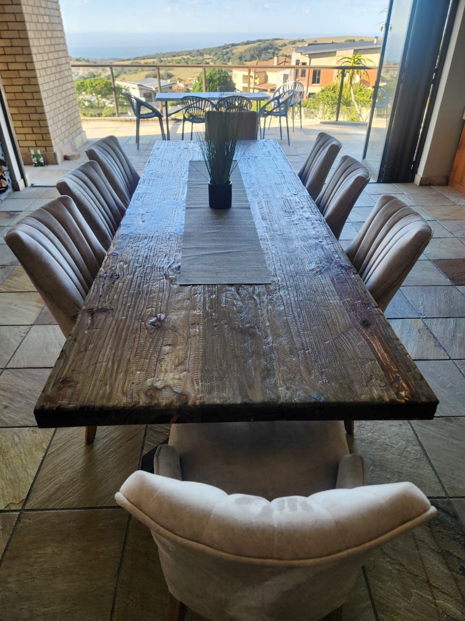 It's fantastic seeing a piece you've crafted set up in its permanent location