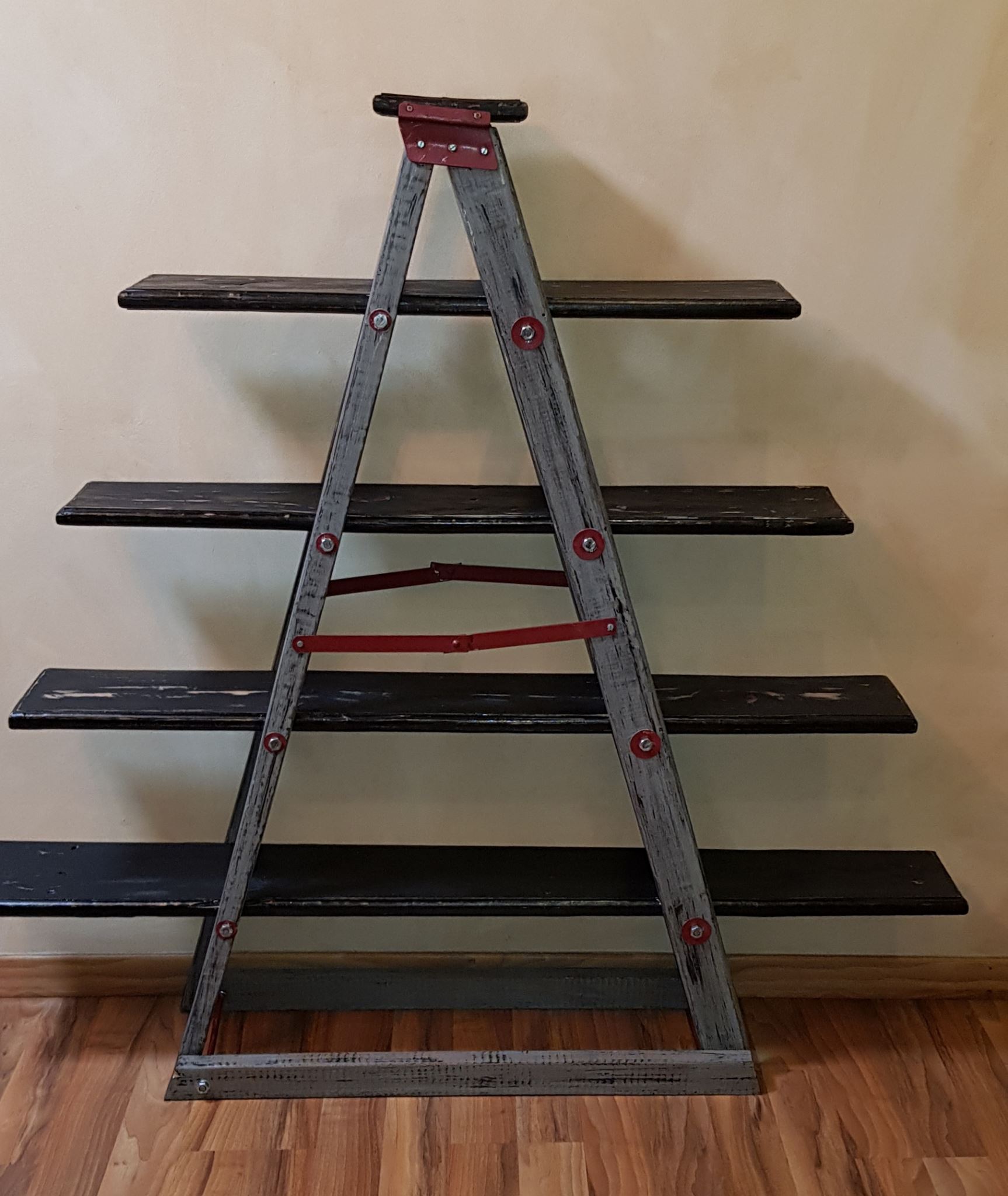 This ladder was found discarded