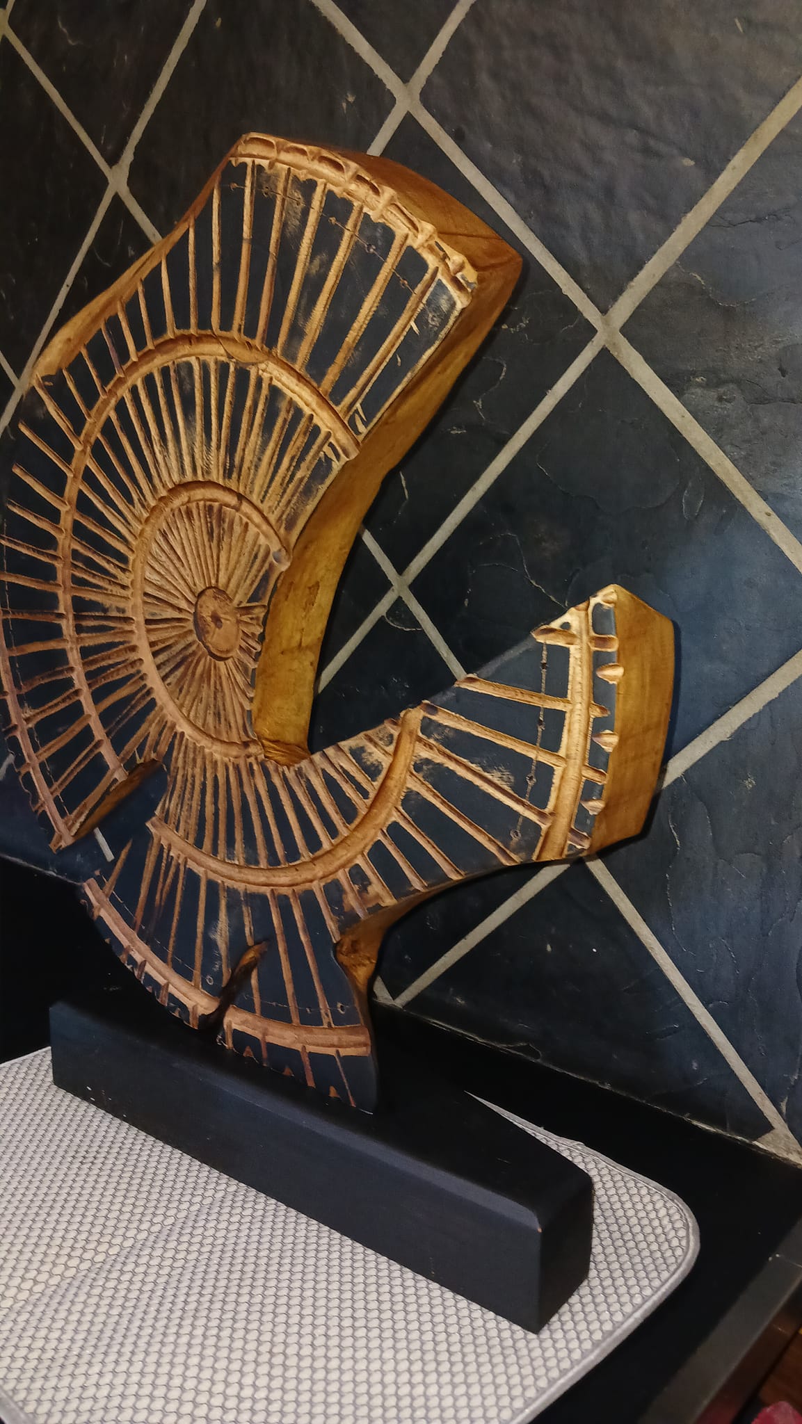 Third double sided sculpture this year