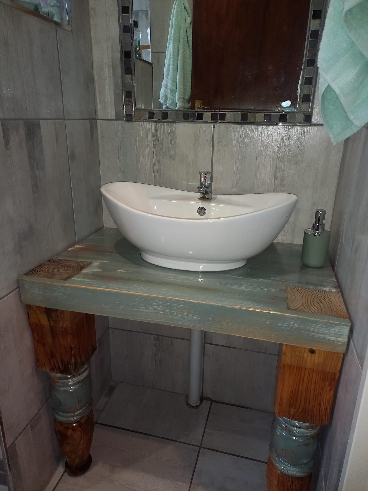 Bathroom vanity made for a special person — Image 2