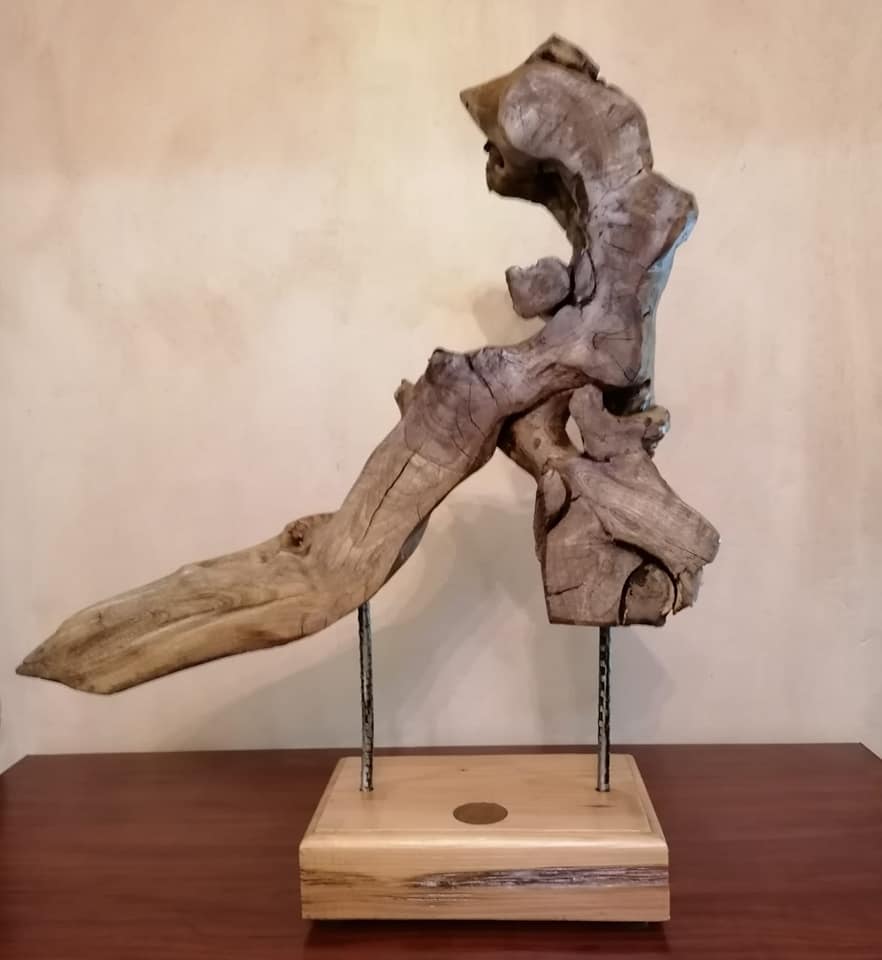 Natural wood art made as a gift — Image 2