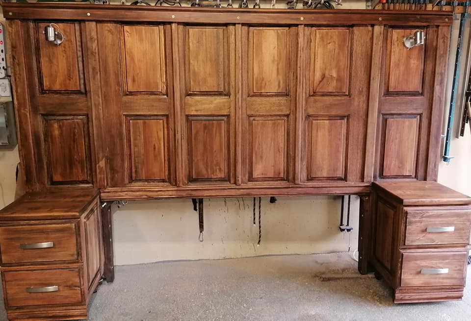 Final headboard for a while