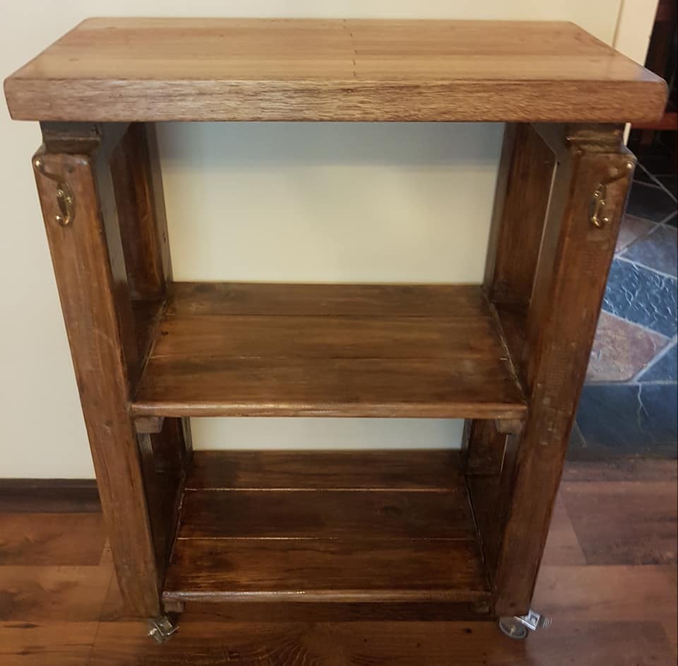 Custom Built shelving/chopping block built for a very happy client — Image 2