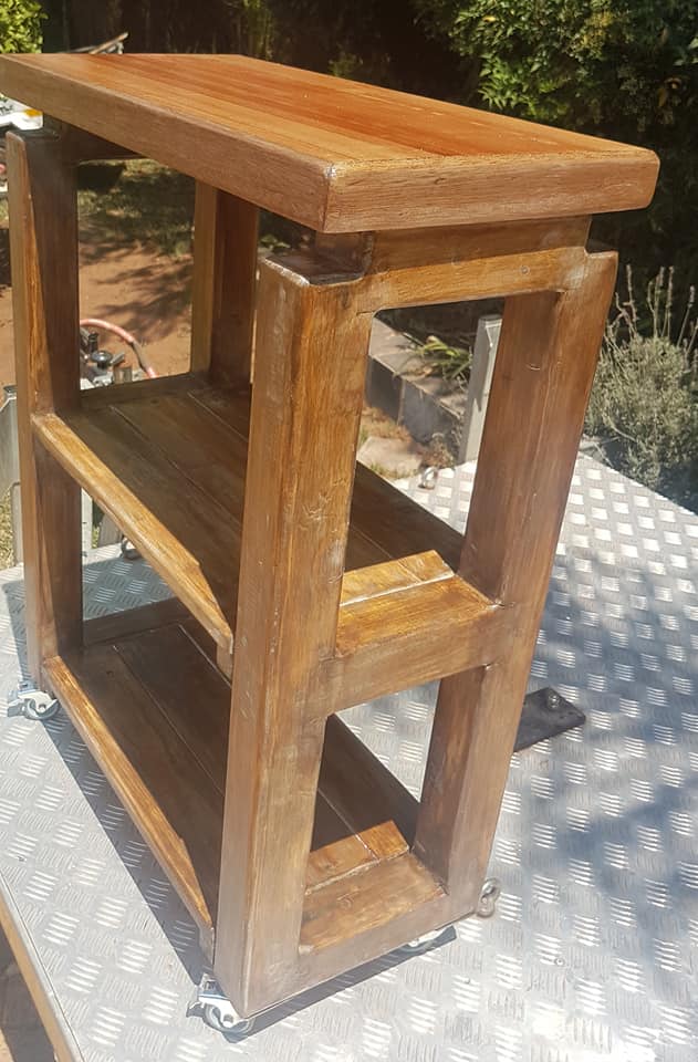 Custom Built shelving/chopping block built for a very happy client — Image 3