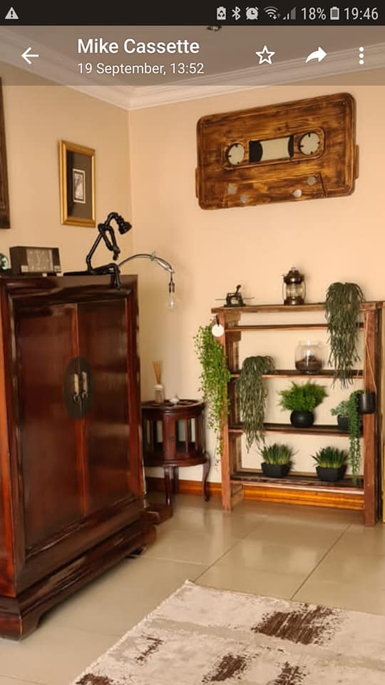 Custom built wall art for one of our clients, Inspired by our cassette coffee... — Image 2